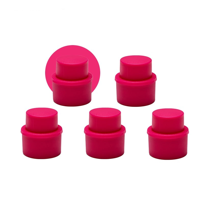 Bouchons Sous Vide pour Boissons Gazeuses - Lot de 5
