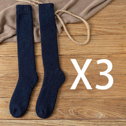 Chaussettes Longues en Laine Mérinos pour un Confort Hivernal Inégalé