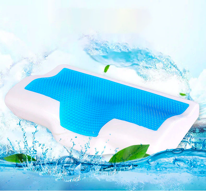 Oreiller Rafraîchissant Mémoire de Forme - Confort Optimal pour Nuits Paisibles