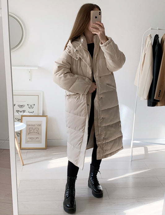 Veste Longue Matelassée Femme - Élégance et Confort pour l'Hiver