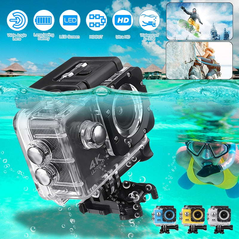 Caméra de Poche Ultra HD Étanche et Résistante - Offre Limitée