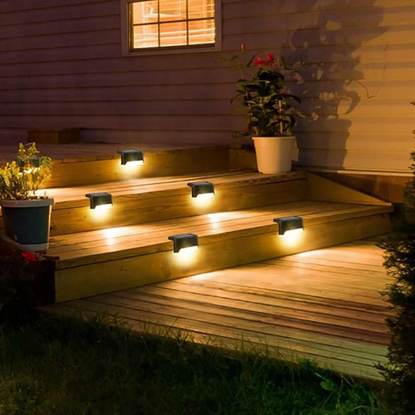 Ensemble de 8 lampes solaires imperméables pour vos soirées extérieures