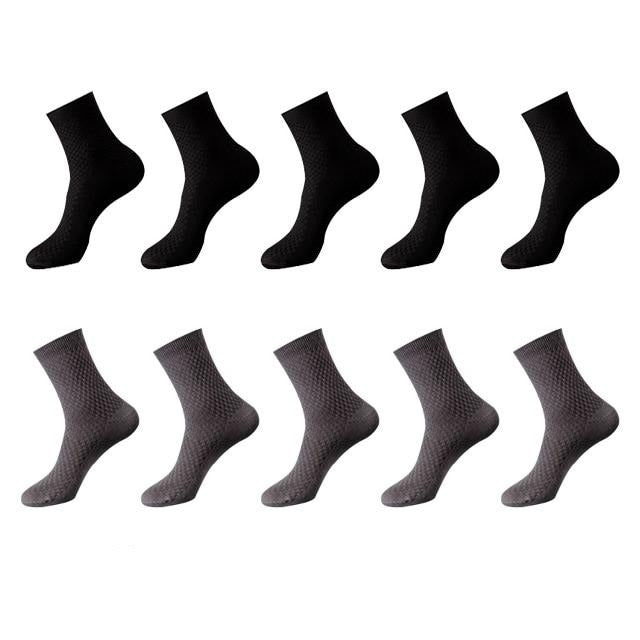 Chaussettes en Fibre de Bambou CÉLINE - Lot de 10 Paires Confort et Durabilité
