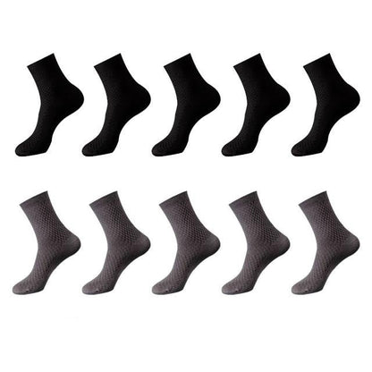 Chaussettes en Fibre de Bambou CÉLINE - Lot de 10 Paires Confort et Durabilité