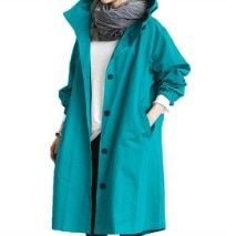 Trench-Coat Élégant Imperméable pour Femme