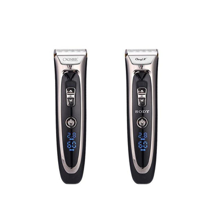Tondeuse à Cheveux Numérique Professionnelle avec Lame en Céramique