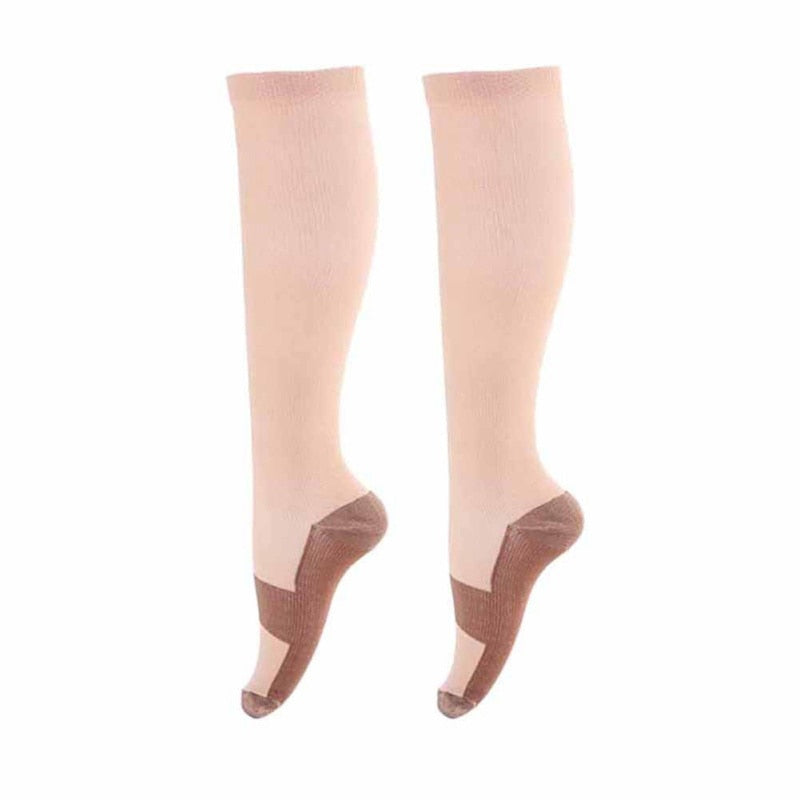 Chaussettes de Compression Anti-Fatigue Confort Optimal pour Tous