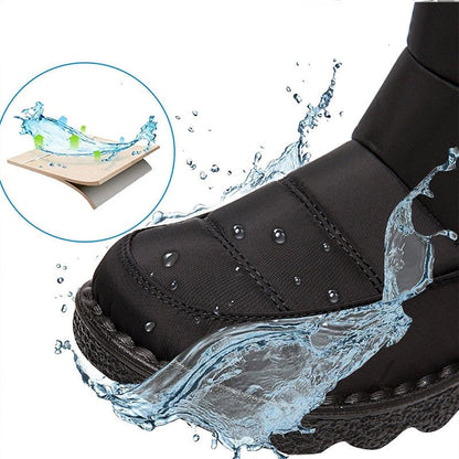 Bottines Imperméables à Plateformes Ana pour Femmes - Élégance & Confort en Toutes Circonstances