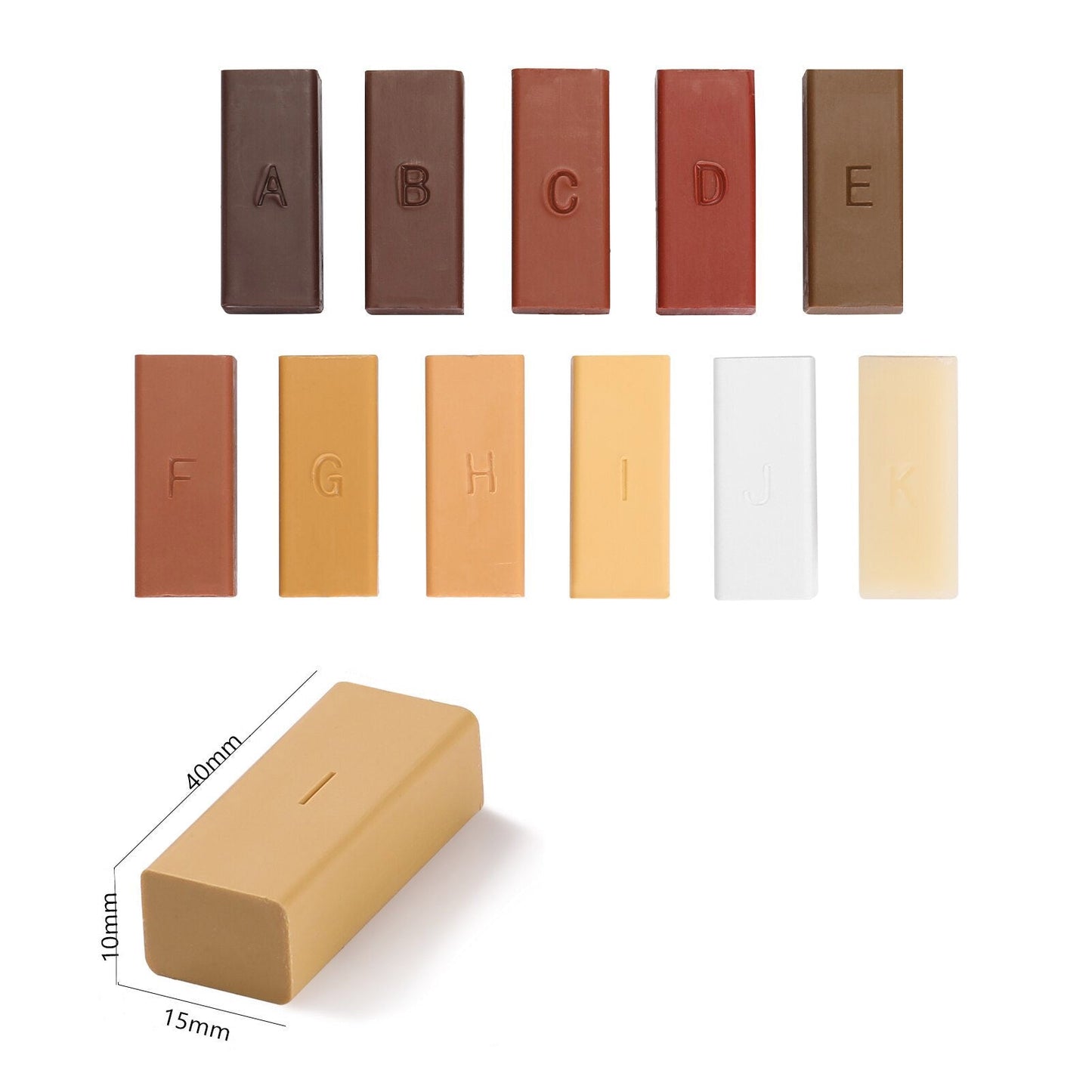 Kit de Réparation Anti-Rayure pour Parquet et Carrelage