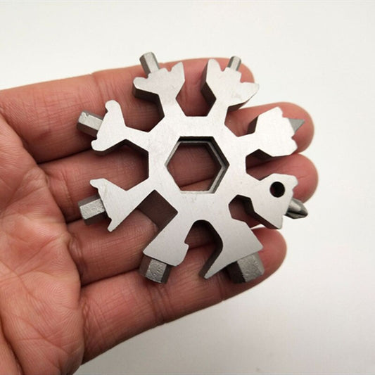 Clé Bricolage Universelle Flocon de Neige 18 en 1