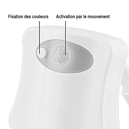 Lampe de Cuvette Intelligente Multicolore - Transformez Vos Nuits !