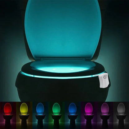 Lampe de Cuvette Intelligente Multicolore - Transformez Vos Nuits !