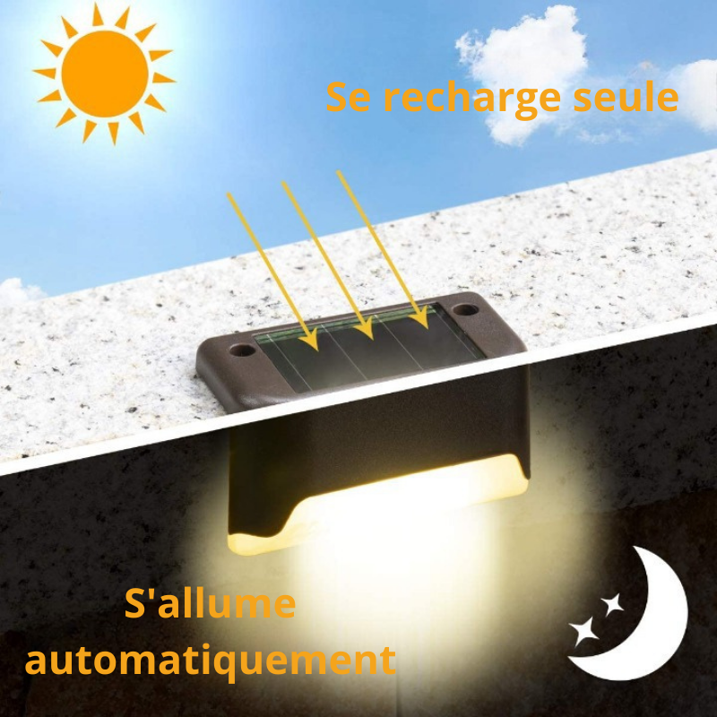 Lampes Solaires LED Étanches - Éclairez Votre Extérieur avec Style!