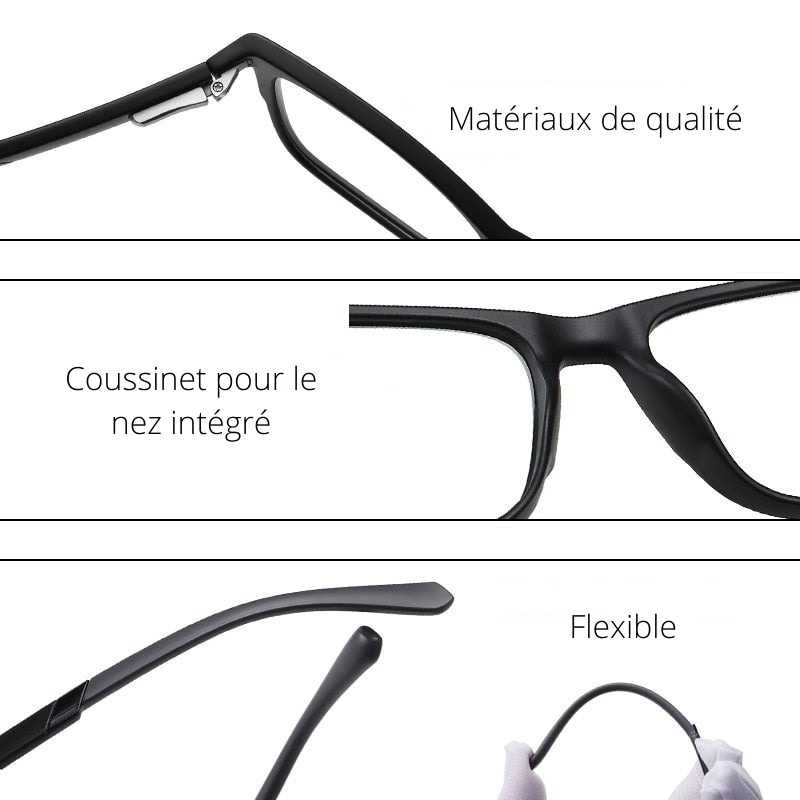 Lunettes Anti-Lumière Bleue Chic et Protectrices pour Tous