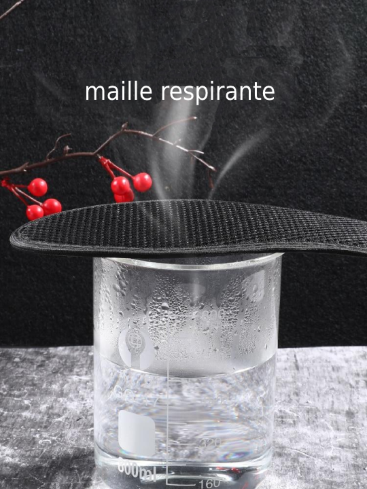 Lot de 3 Semelles Rafraîchissantes en Charbon de Bambou
