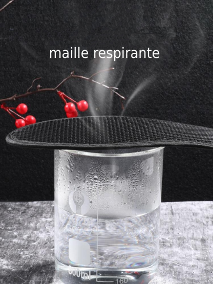 Lot de 3 Semelles Rafraîchissantes en Charbon de Bambou