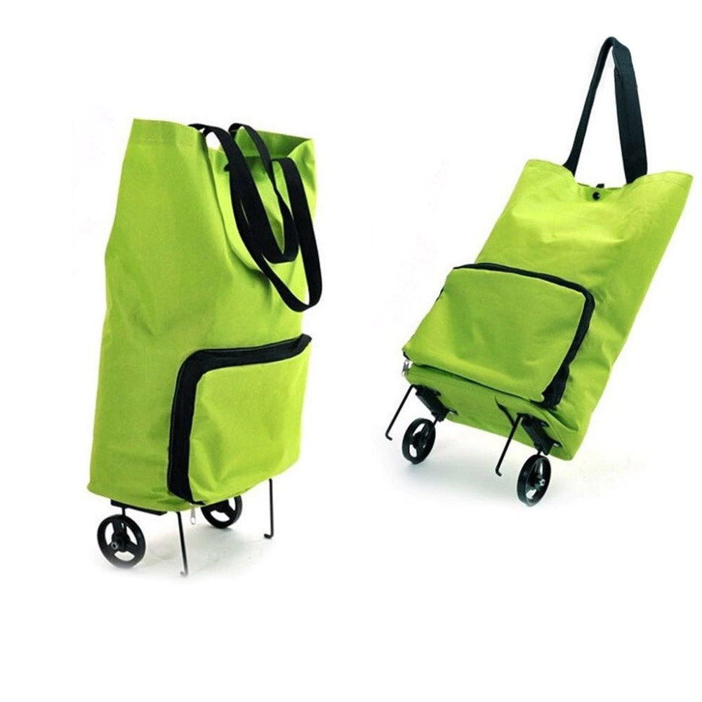 Panier-cabas pliable avec roulettes - L'allié idéal pour vos courses !