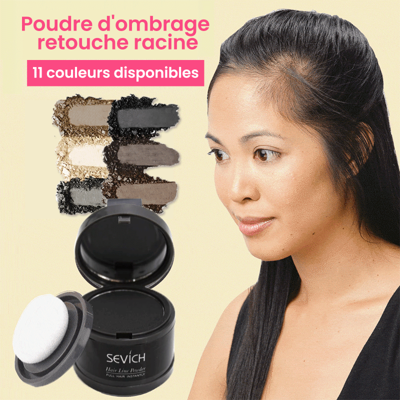 Poudre d'Ombrage Capillaire : Retouche Racines Instantanée et Naturelle