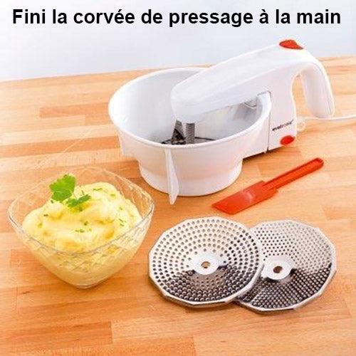 Presse-purée et presse-fruits électrique haut de gamme – votre allié culinaire incontournable !