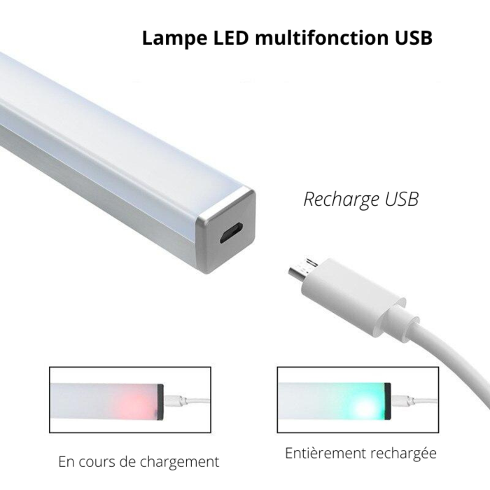 Lampe LED Detecteur de Mouvement - Éclairage Intérieur Automatique