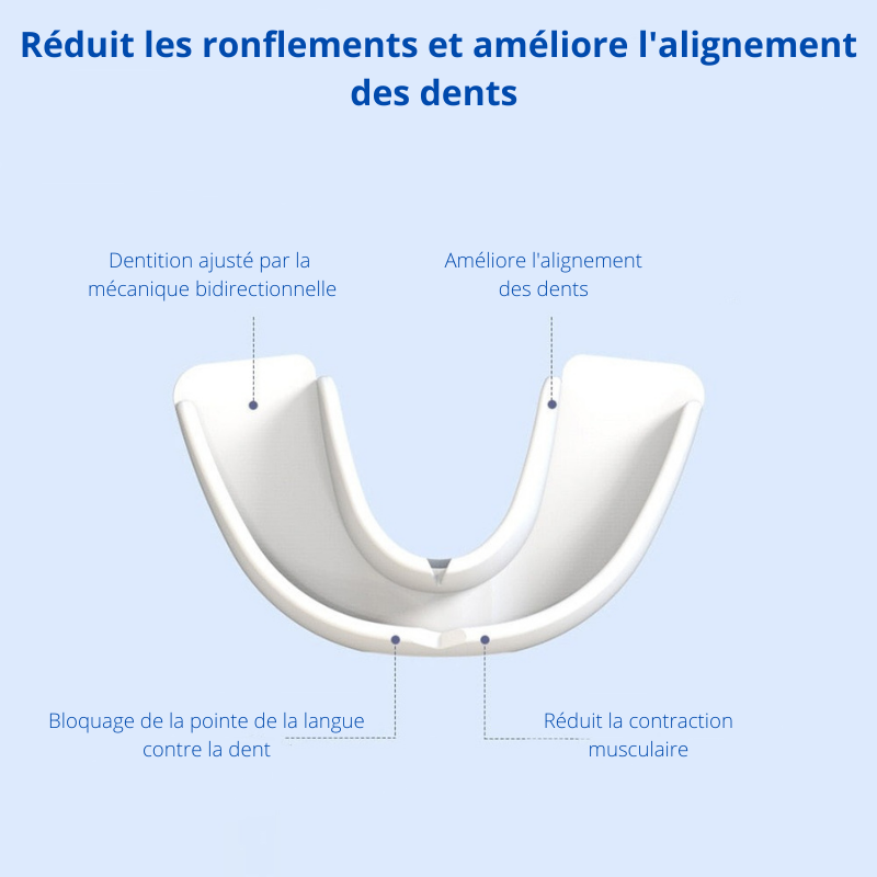 Appareil Buccal Anti-Ronflement pour un Sommeil Revitalisant