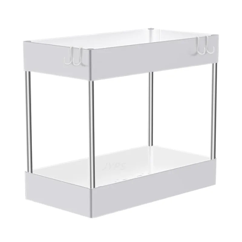 Étagère de Cuisine à Double Rangement pour un Espace Organisé