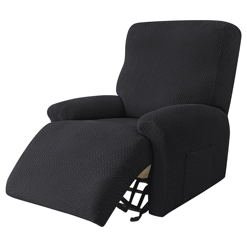 Housse de Fauteuil Élégante avec Poches Pratiques