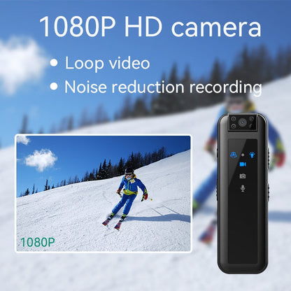 Caméra de poche NightGuard 1080P avec carte SD 16 Go et vision nocturne