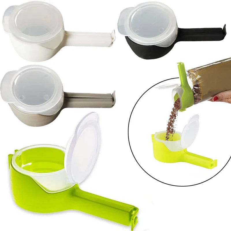 Clips de Scellage Pratiques avec Becs Verseurs pour Aliments Frais