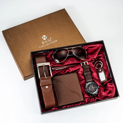 Coffret Cadeau Élégant pour Homme 6 Pièces