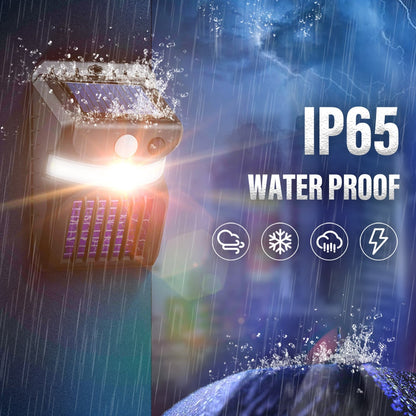 Lampes solaires anti-moustiques 2 en 1 avec LED ultra puissante - Lot de 2