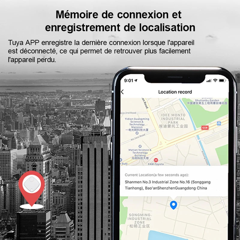 Porte-Clés Anti-Perte KeyTracker – Lot de 3 avec 2 + 1 Gratuit