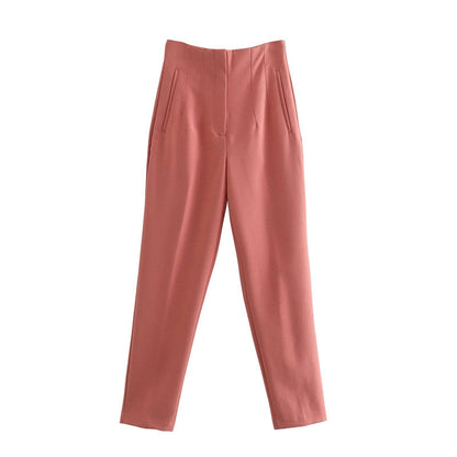 Pantalon Taille Haute Élégant pour Femme