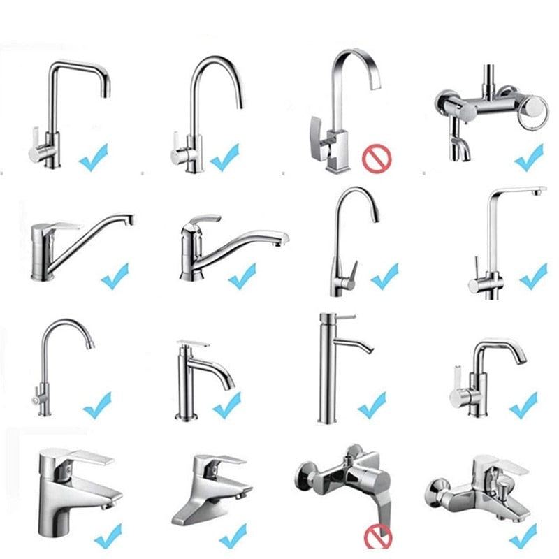 Extension de Robinet Rotative 360° - Simplifiez Votre Lavage !