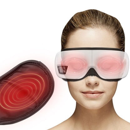 Appareil de Massage Oculaire Chauffant avec Audio pour Relaxation Instantanée