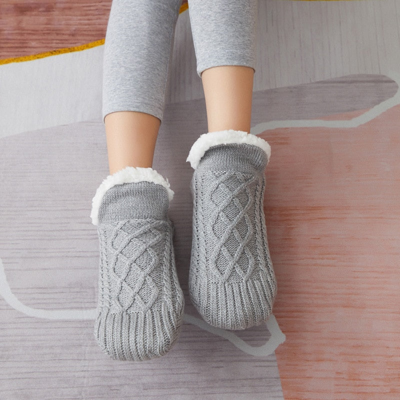 Paires de chaussettes molletonnées ultra douces pour un hiver cosy