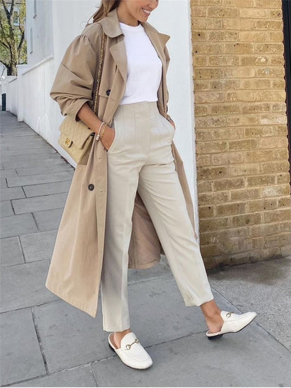 Pantalon Taille Haute Élégant pour Femme