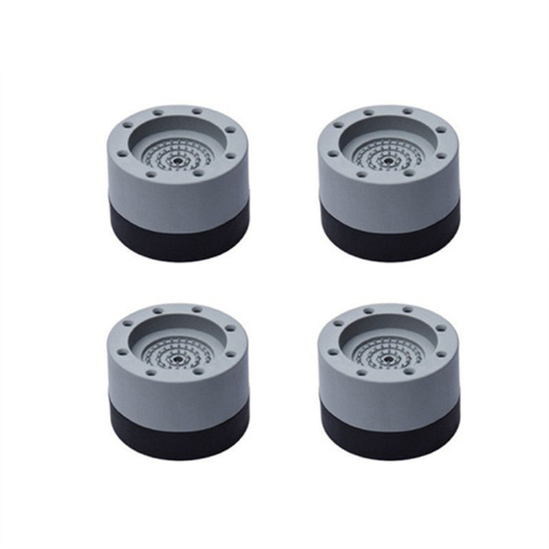 Patins anti-vibration en caoutchouc pour machine à laver - Pack de 4