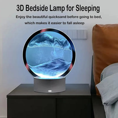 Lampe de Sable LED - Éclairez votre monde avec magie !