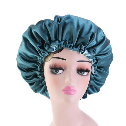 Bonnet en Satin Réversible pour des Boucles Sublimes