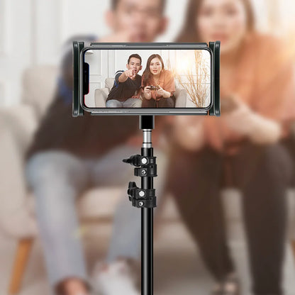Trépied réglable et portable pour tablette et téléphone