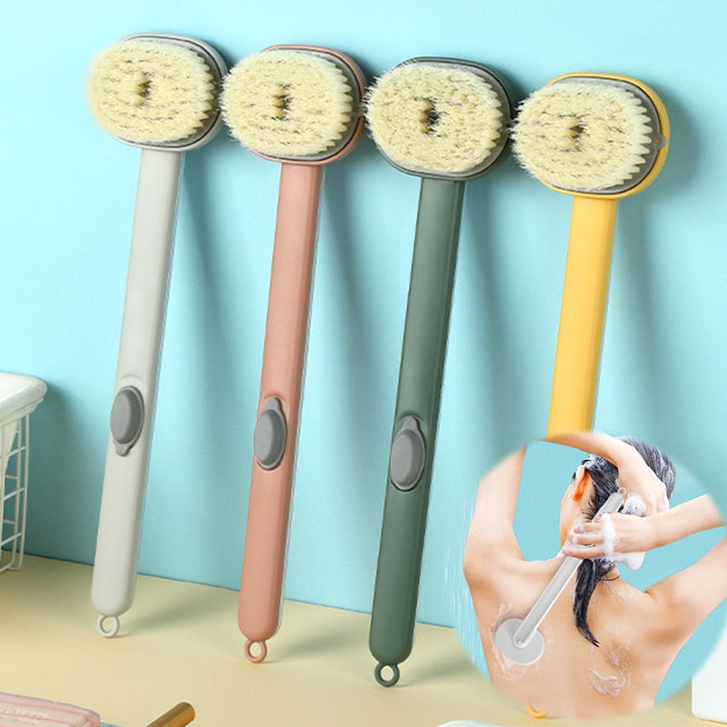 Brosse de massage et bain à manche long – Votre allié bien-être sous la douche!