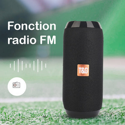Enceinte Bluetooth Imperméable avec Radio FM Intégrée - Parfaite pour l'Aventure !