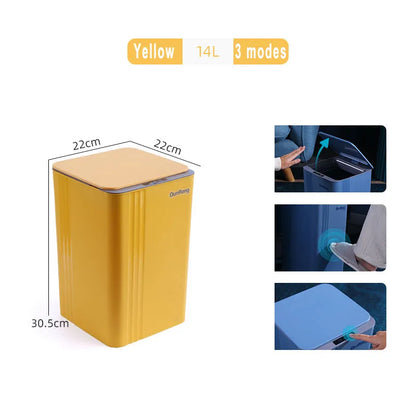 Poubelle Automatique Étanche avec Capteur - Gestion des déchets moderne et hygiénique