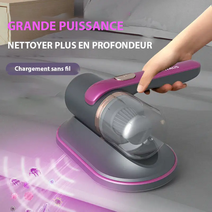 Aspirateur sans fil UV anti acariens pour un nettoyage impeccable