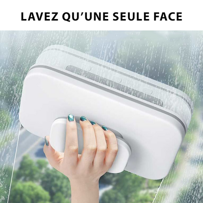 Nettoyeur de Vitre Magnétique Double Face - Nettoyage Simplifié !