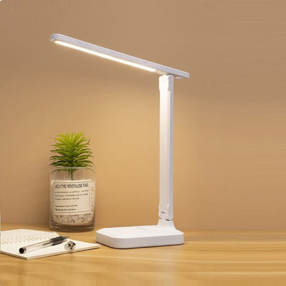 Lampe de Bureau Sans-Fil Multifonctionnelle avec Support Smartphone