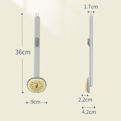 Brosse de massage et bain à manche long – Votre allié bien-être sous la douche!