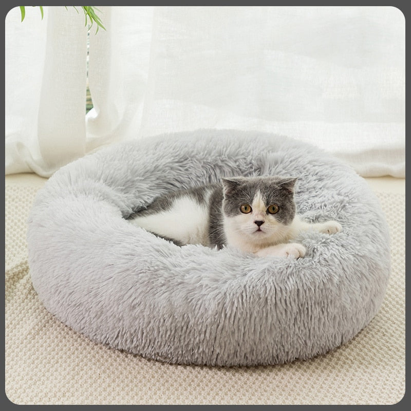 Coussin Douillet en Peluche pour Animaux - Confort Ultime et Style!