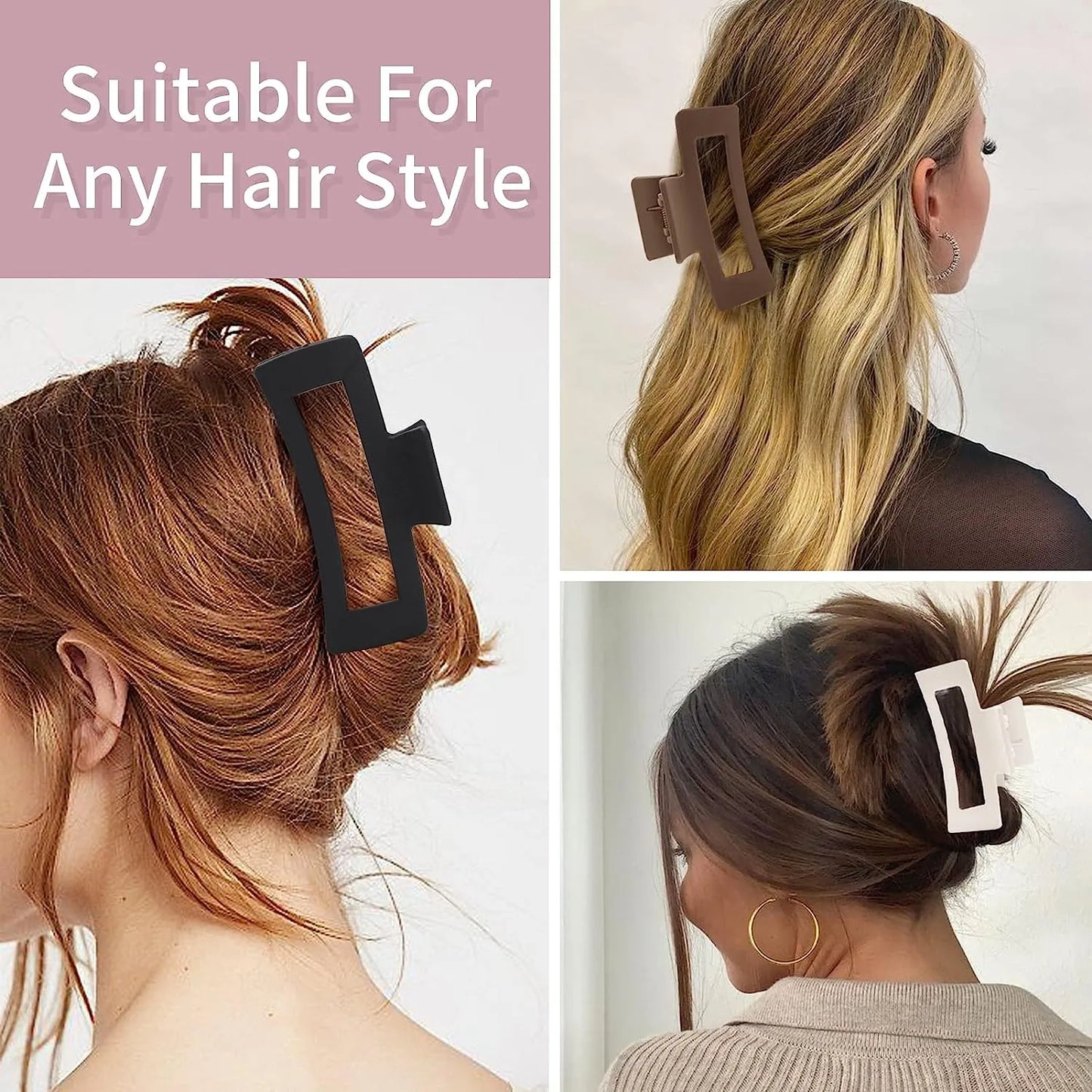 Trio Chic de Pinces à Cheveux Élégantes